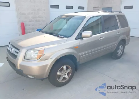 2006 Honda Pilot Ex-L из США, поврежденный, VIN 5FNYF18726B012346